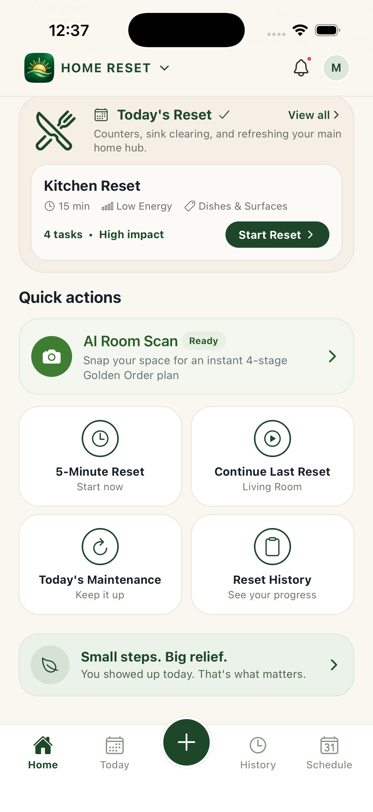 Sensory Calm Environment